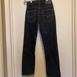 Boys Levi’s 511 Jeans - Dark Blue Wash - 10R